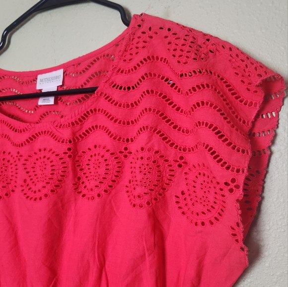 Motherhood Maternity Boho Top Size Large - Picture 2 of 5
